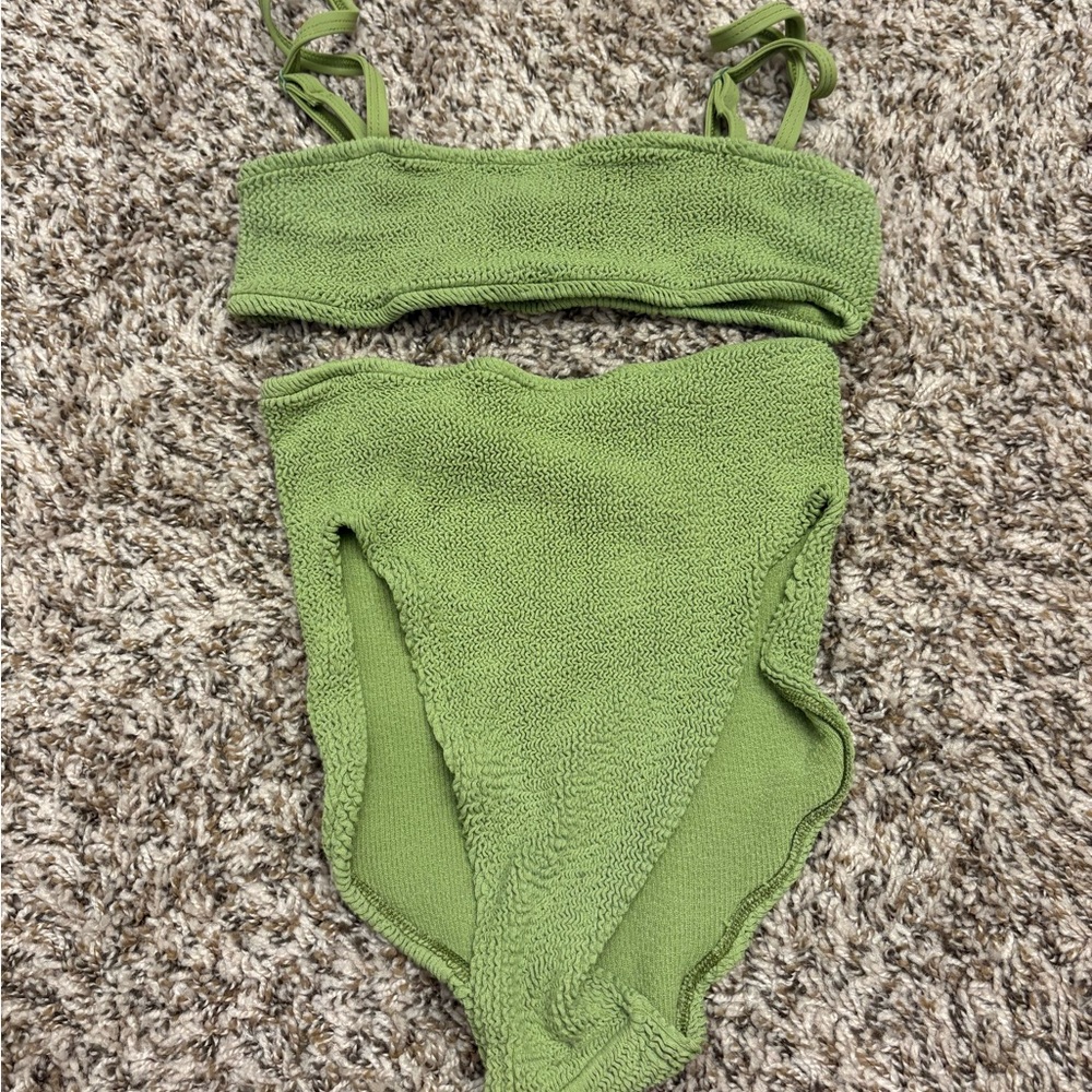 Youswim Poise High Waist Two-Piece - FERN - stretch 1